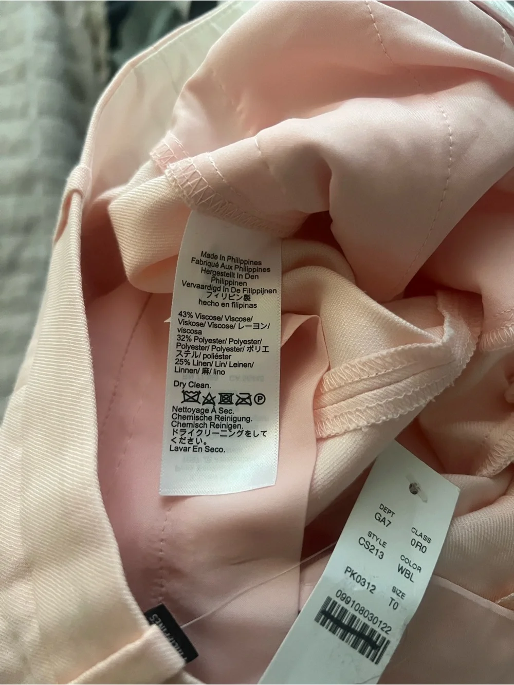 J. Crew-Stella pant in Gramercy linen blend
